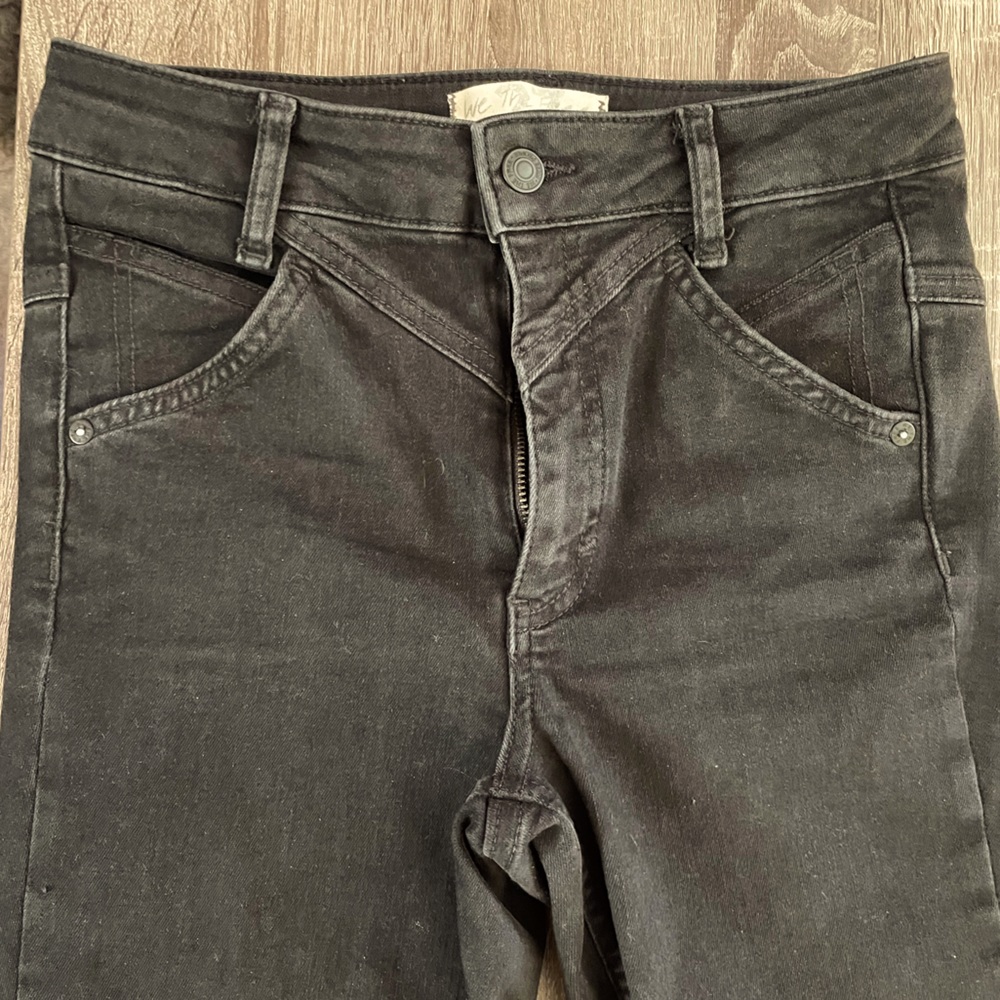 We the Free by Free People skinny jeans with cool seams